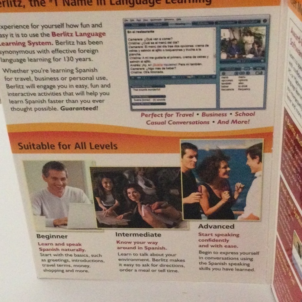 Learn to Speak Spanish 4=Audio CDs - Picture 3 of 6